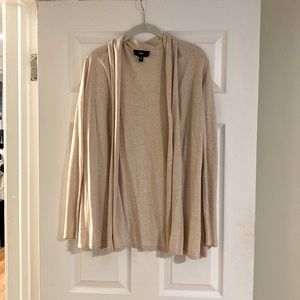 Mossimo oatmeal waterfall cardigan